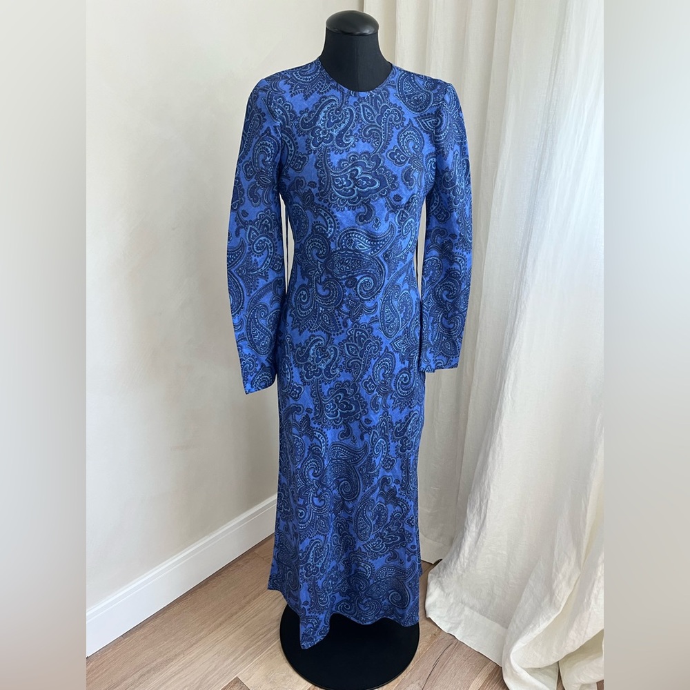 New Zimmermann Ottie Bias Backless Maxi Dress Sz0 small